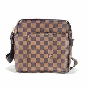 Louis Vuitton Damier Canvas Ebene Damier Canvas Pochette Shoulder Bag (Pre-Owned)