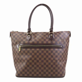 Louis Vuitton Damier Canvas Ebene Damier Canvas Shoulder Bag (Pre-Owned)