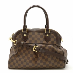 Louis Vuitton Damier Canvas Galle Pvc Handbag Shoulder Bag (Pre-Owned)