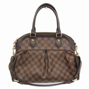 Louis Vuitton Damier Damier Canvas Handbag Shoulder Bag (Pre-Owned)