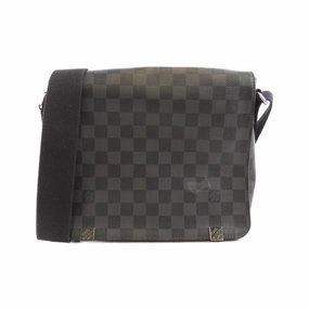 Louis Vuitton Damier Graphite Graphite Damier Graphite Shoulder Bag (Pre-Owned)