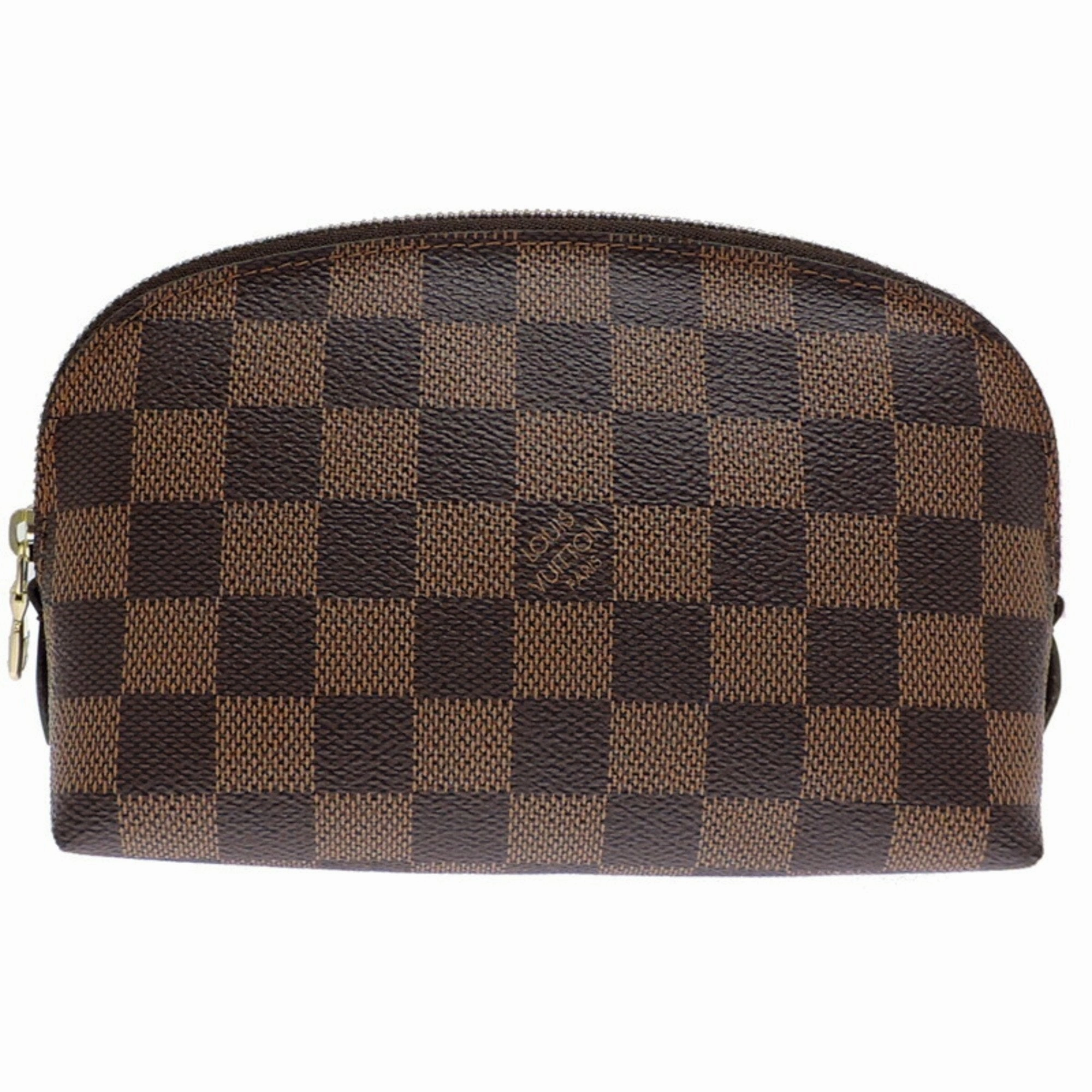 Louis Vuitton Ebene Damier Canvas Pochette Pouch (Pre-Owned)