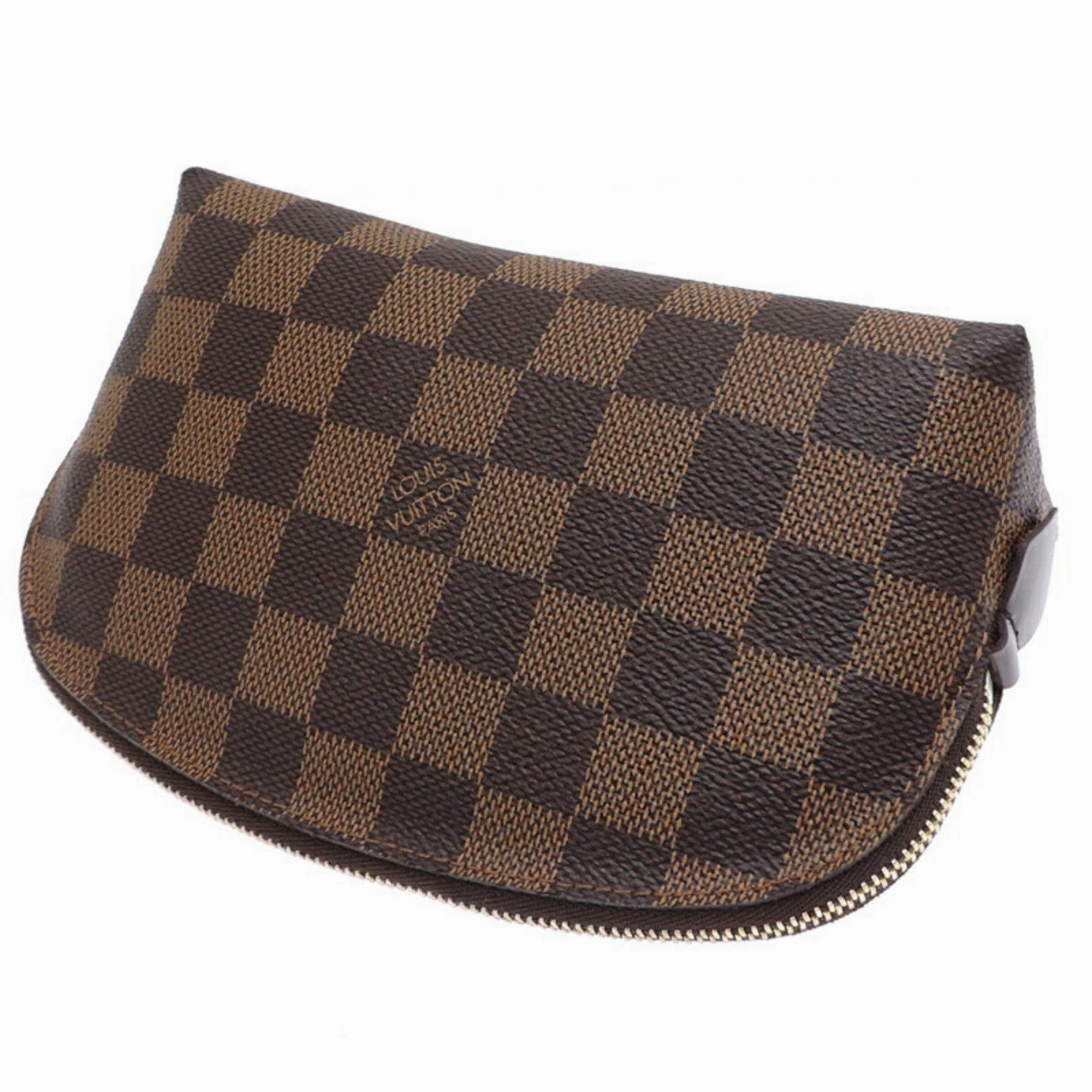 Louis Vuitton Ebene Damier Canvas Pochette Pouch (Pre-Owned)