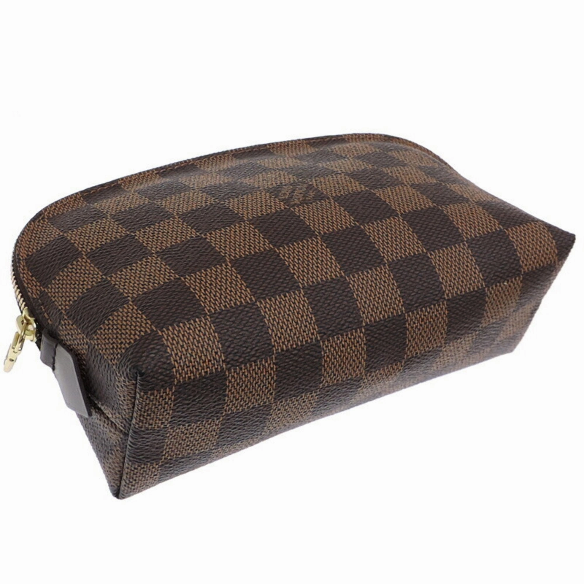 Louis Vuitton Ebene Damier Canvas Pochette Pouch (Pre-Owned)