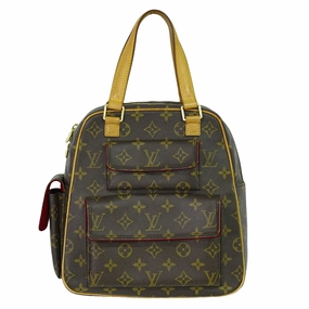 Louis Vuitton Excentri Cit Canvas Handbag (Pre-Owned)