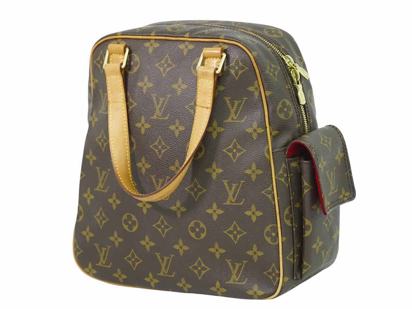 Louis Vuitton Excentri Cit Canvas Handbag (Pre-Owned)