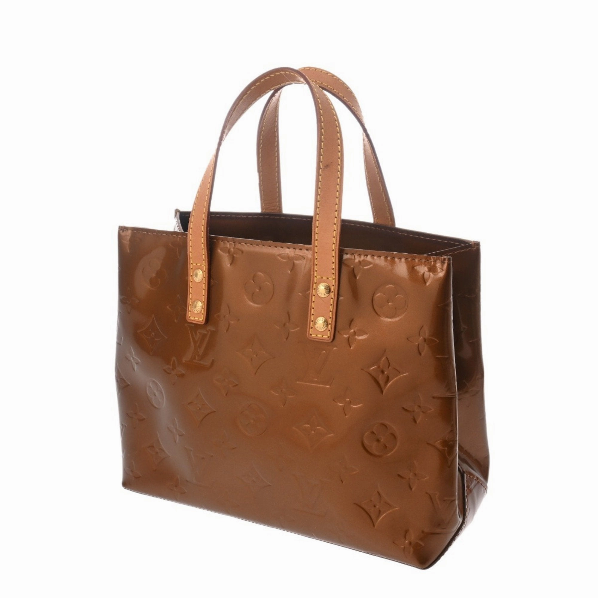 Louis Vuitton gold Vernis Handbag (Pre-Owned)