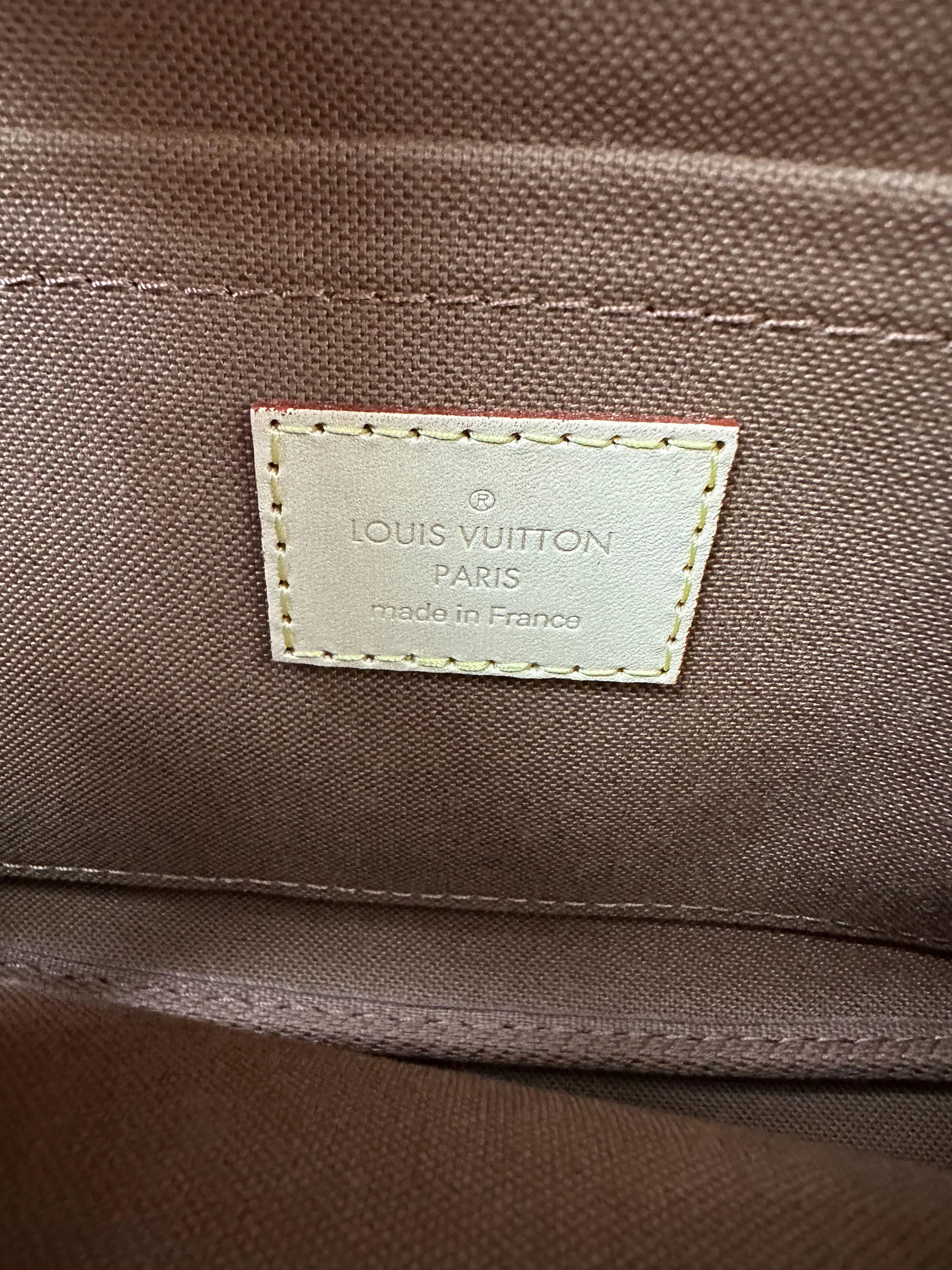 Louis Vuitton Khaki Strap Monogram Multi Pochette
