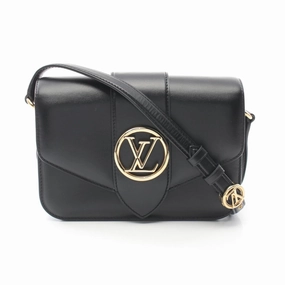 Louis Vuitton Leather Shoulder Bag (Pre-Owned)