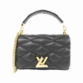 Louis Vuitton Malletage Leather Shoulder Bag (Pre-Owned)