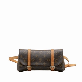 Louis Vuitton Marelle Canvas Shoulder Bag (Pre-Owned)