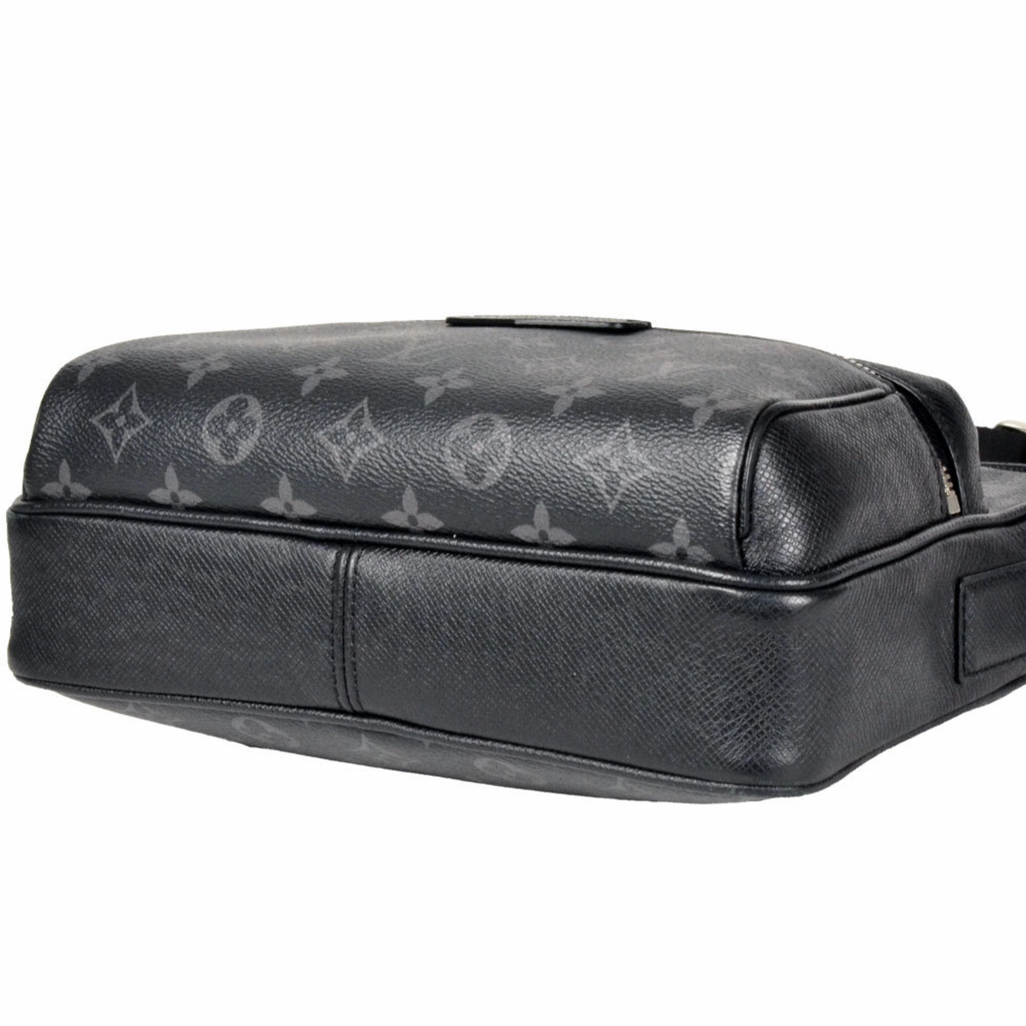 Louis Vuitton Monogram Eclipse Noir Taigarama Shoulder Bag (Pre-Owned)