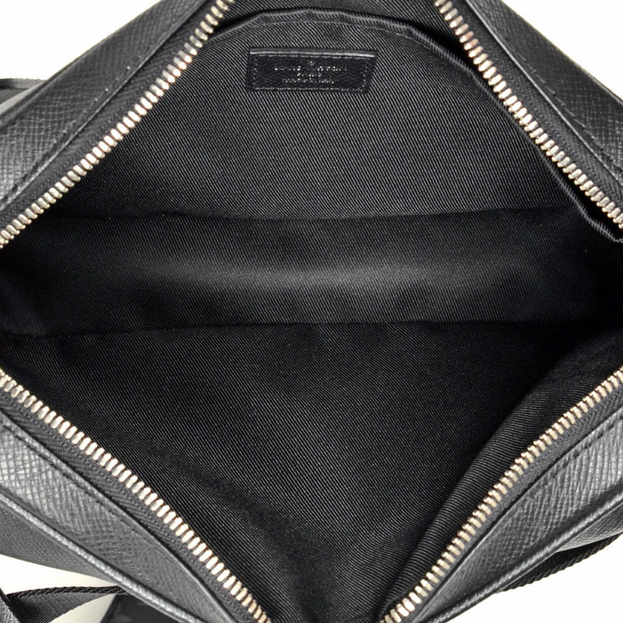 Louis Vuitton Monogram Eclipse Noir Taigarama Shoulder Bag (Pre-Owned)