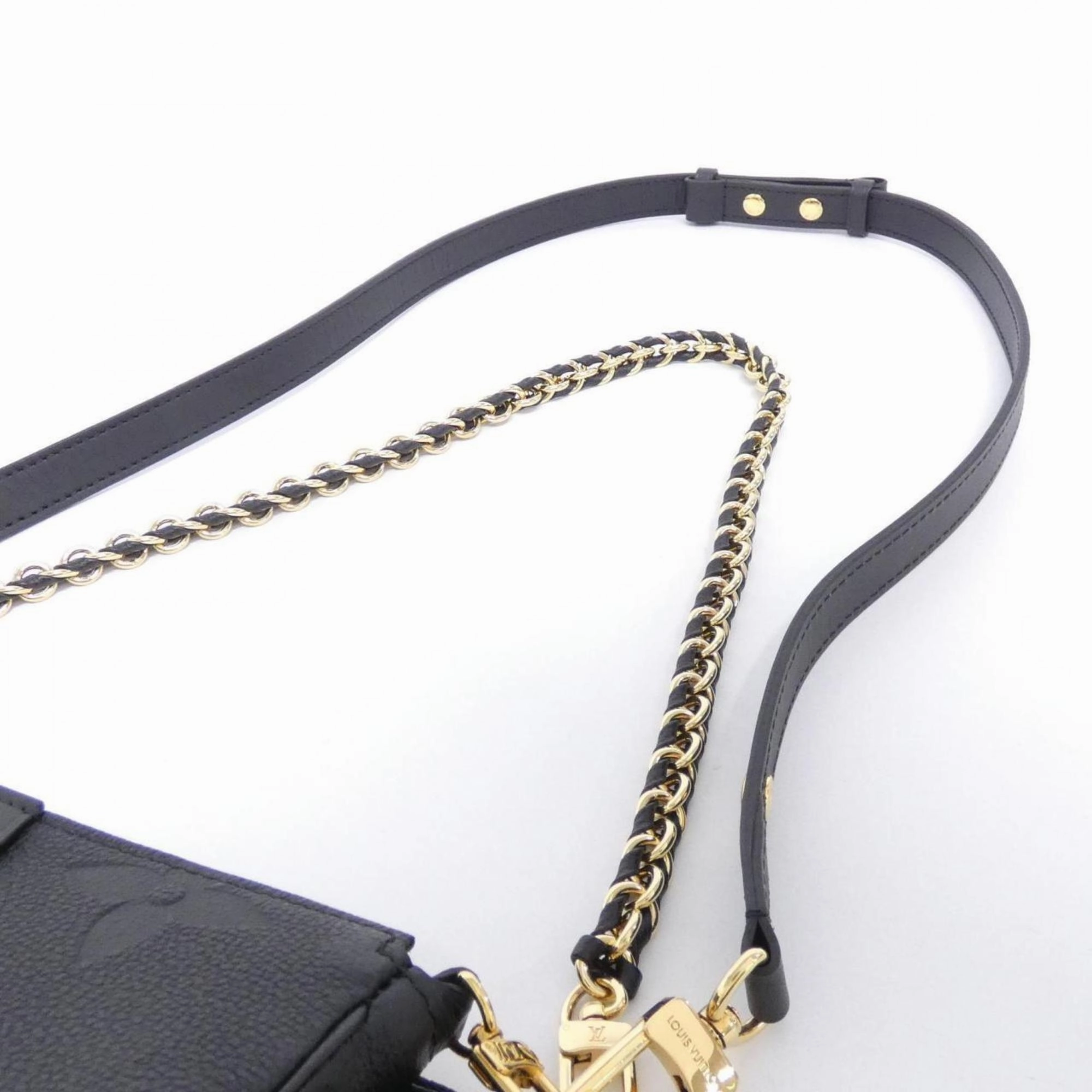 Louis Vuitton Monogram Empreinte Leather Pochette Shoulder Bag (Pre-Owned)