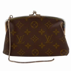 Louis Vuitton Monogram Leather Pouch (Pre-Owned)