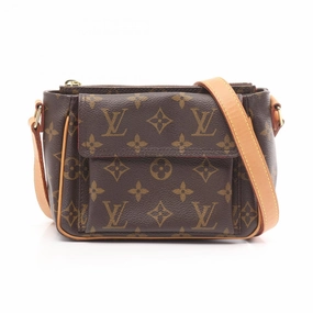 Louis Vuitton Monogram Leather Shoulder Bag (Pre-Owned)