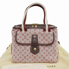 Louis Vuitton Monogram Mini Cerise Cherry Color Canvas Handbag (Pre-Owned)