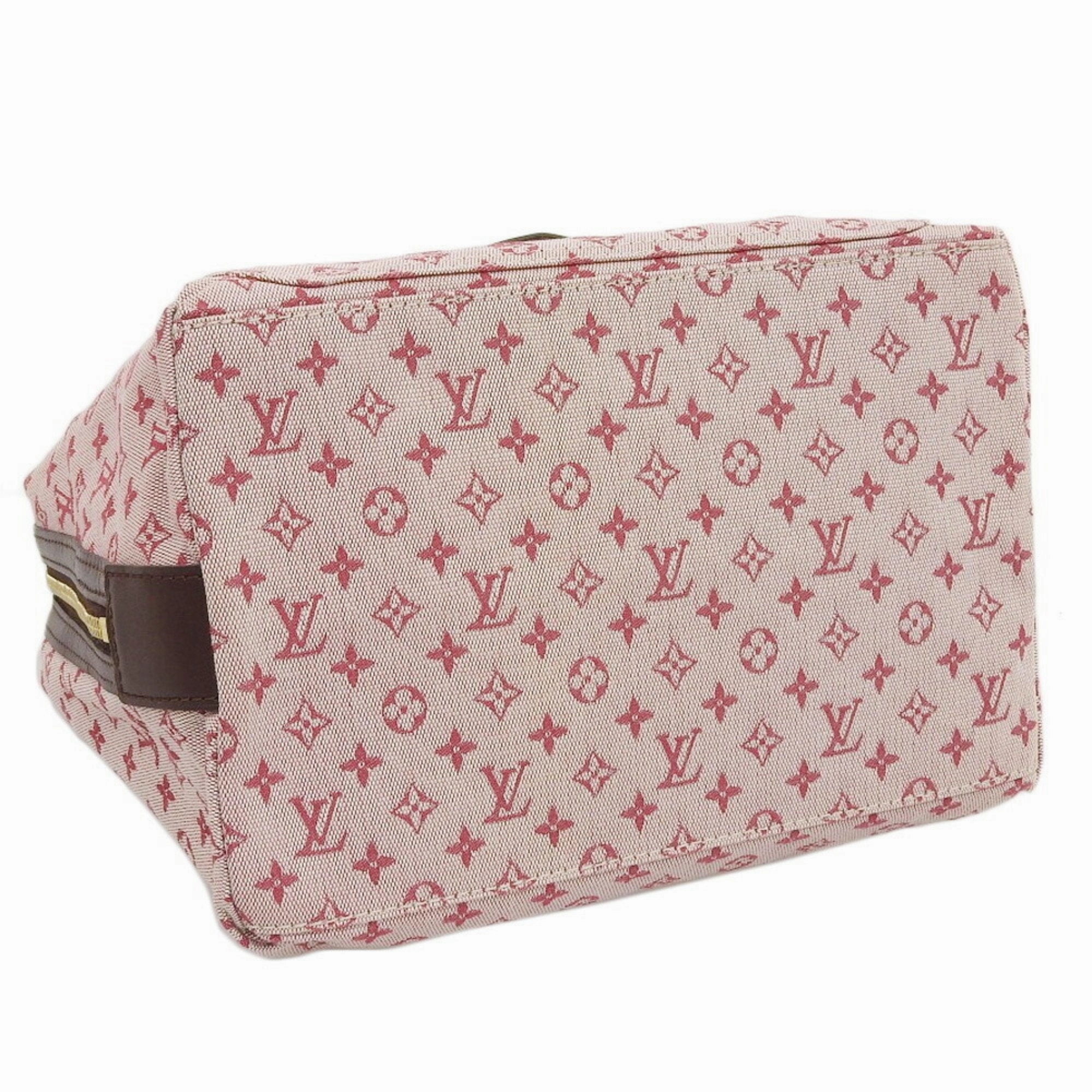 Louis Vuitton Monogram Mini Cerise Cherry Color Canvas Handbag (Pre-Owned)