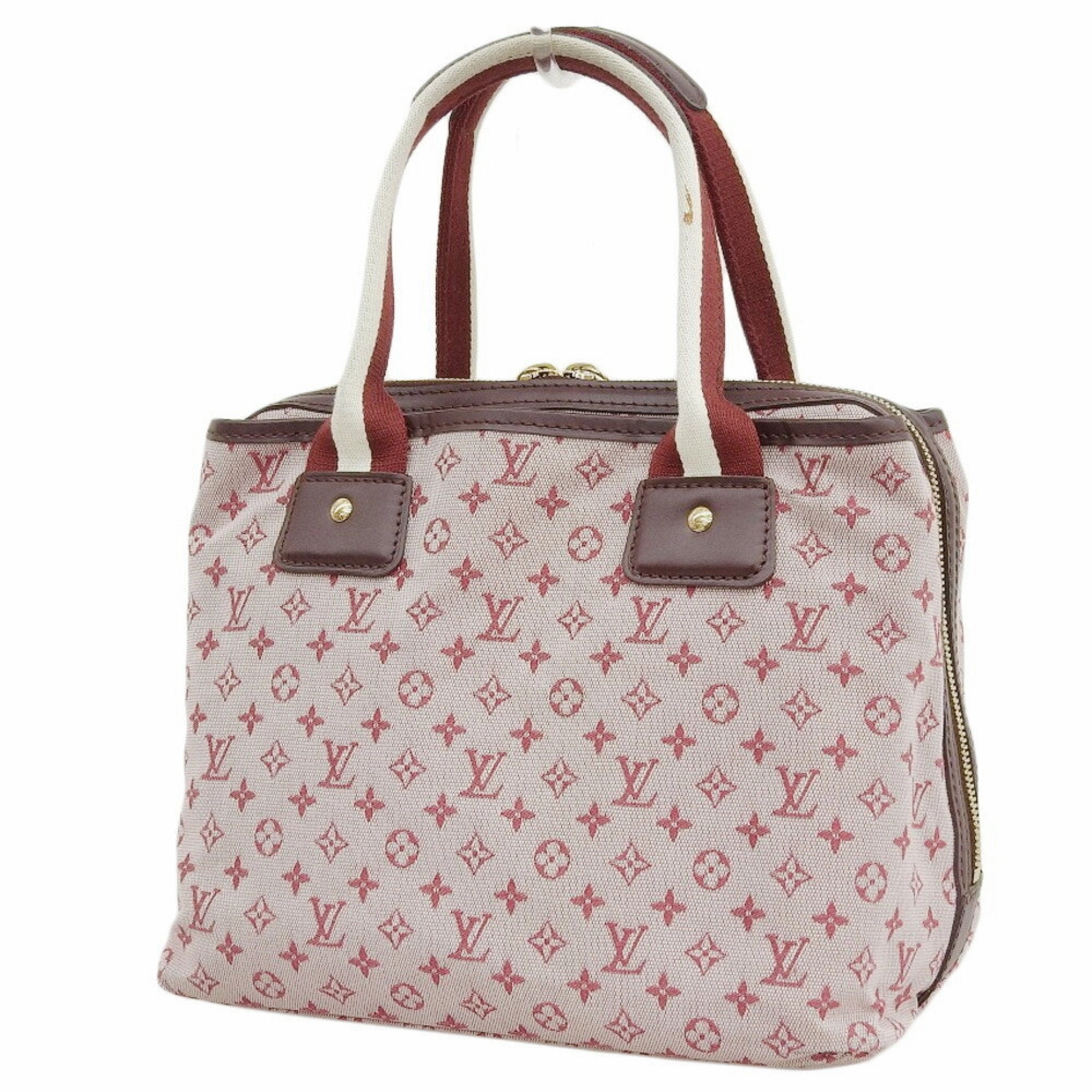 Louis Vuitton Monogram Mini Cerise Cherry Color Canvas Handbag (Pre-Owned)