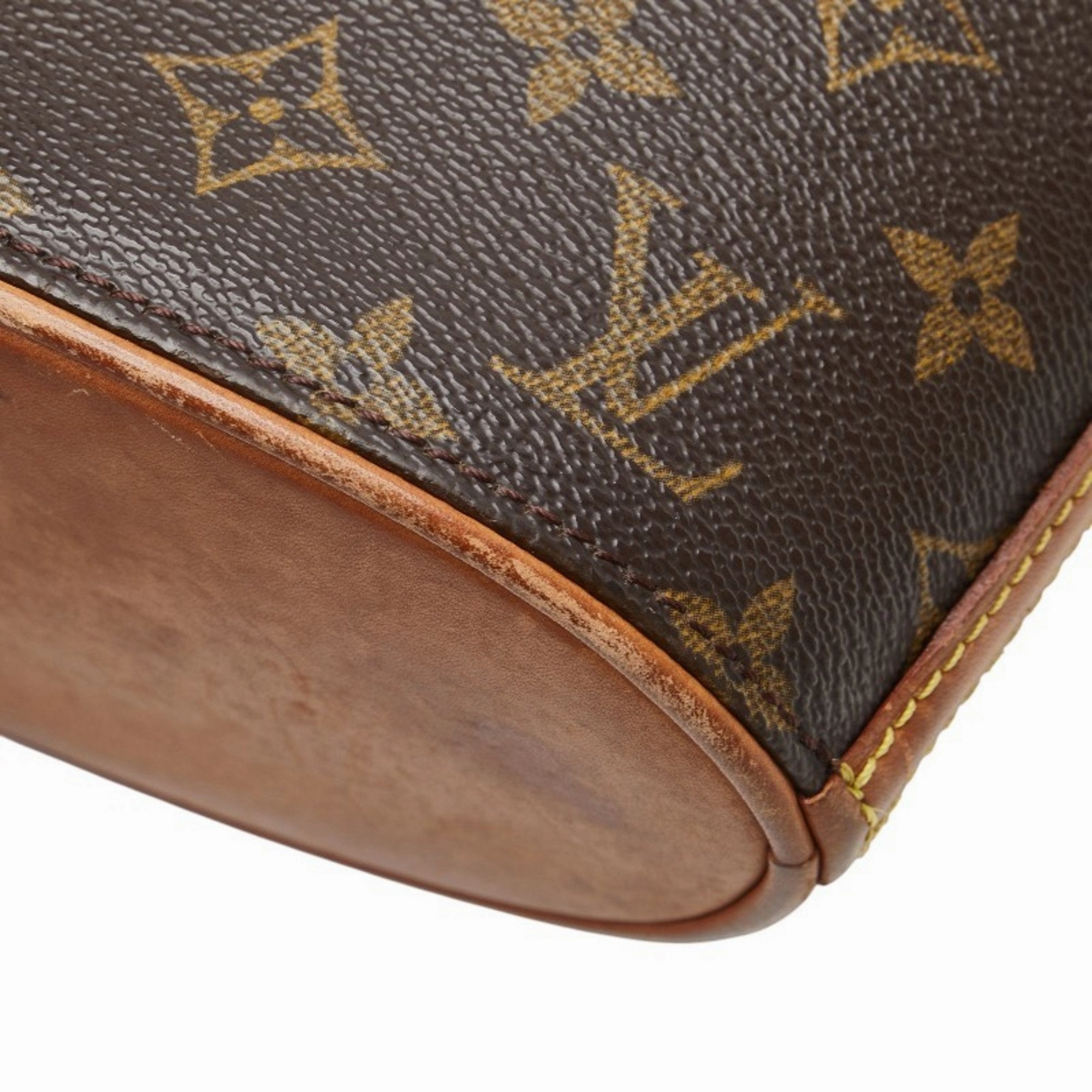 Louis Vuitton Monogram Pvc Leather Shoulder Bag (Pre-Owned)