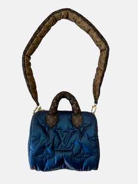 Louis Vuitton Navy Padded Speedy Bandoulire 25