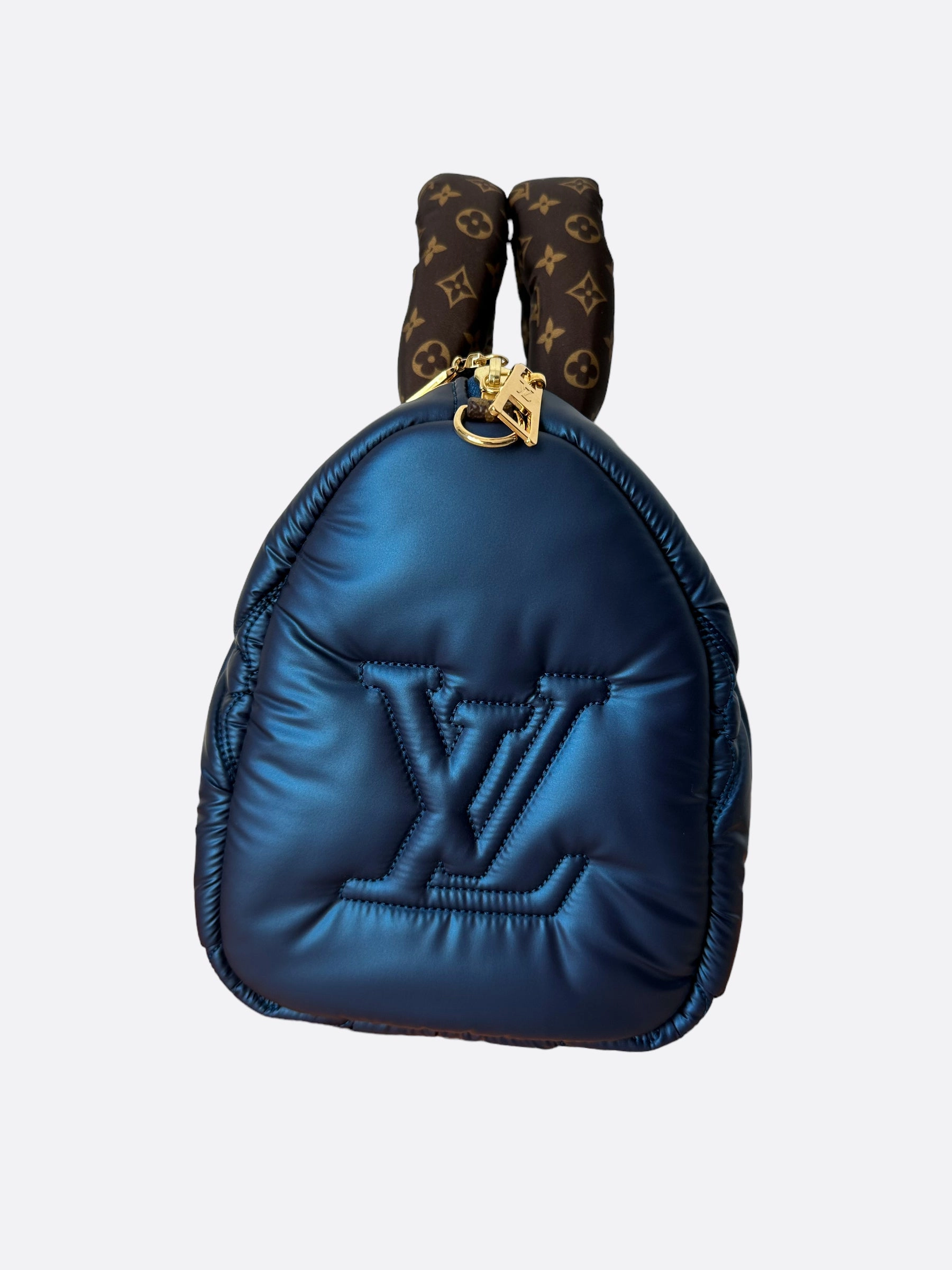 Louis Vuitton Navy Padded Speedy Bandoulire 25