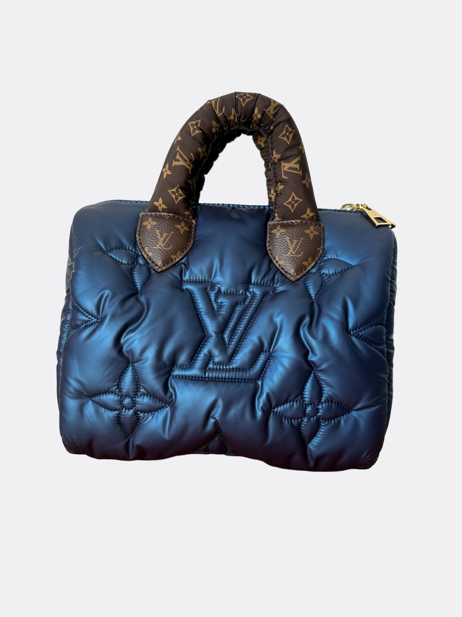 Louis Vuitton Navy Padded Speedy Bandoulire 25