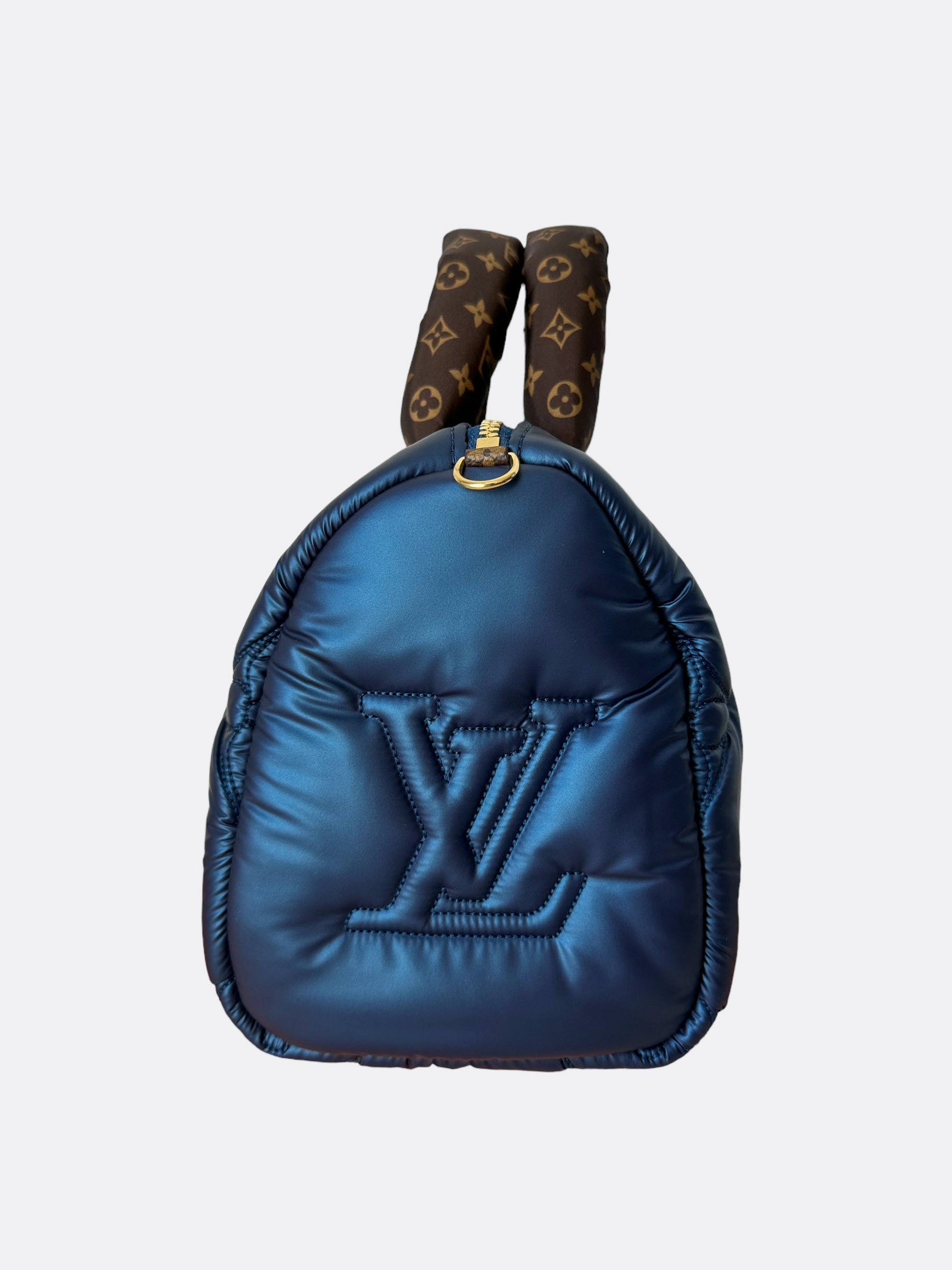 Louis Vuitton Navy Padded Speedy Bandoulire 25
