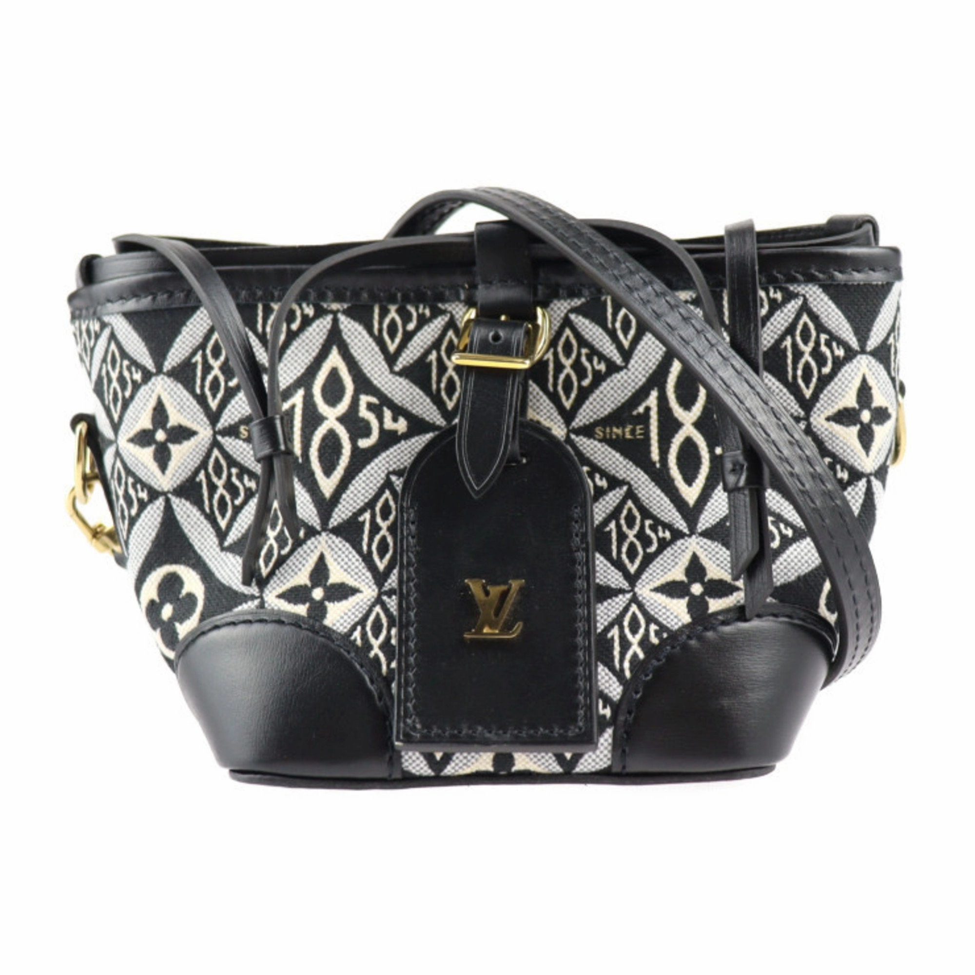 Louis Vuitton Noe Leather Shoulder Bag (Pre-Owned)