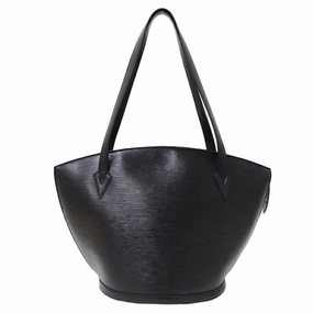 Louis Vuitton Noir Epi Leather Shoulder Bag Tote Bag (Pre-Owned)