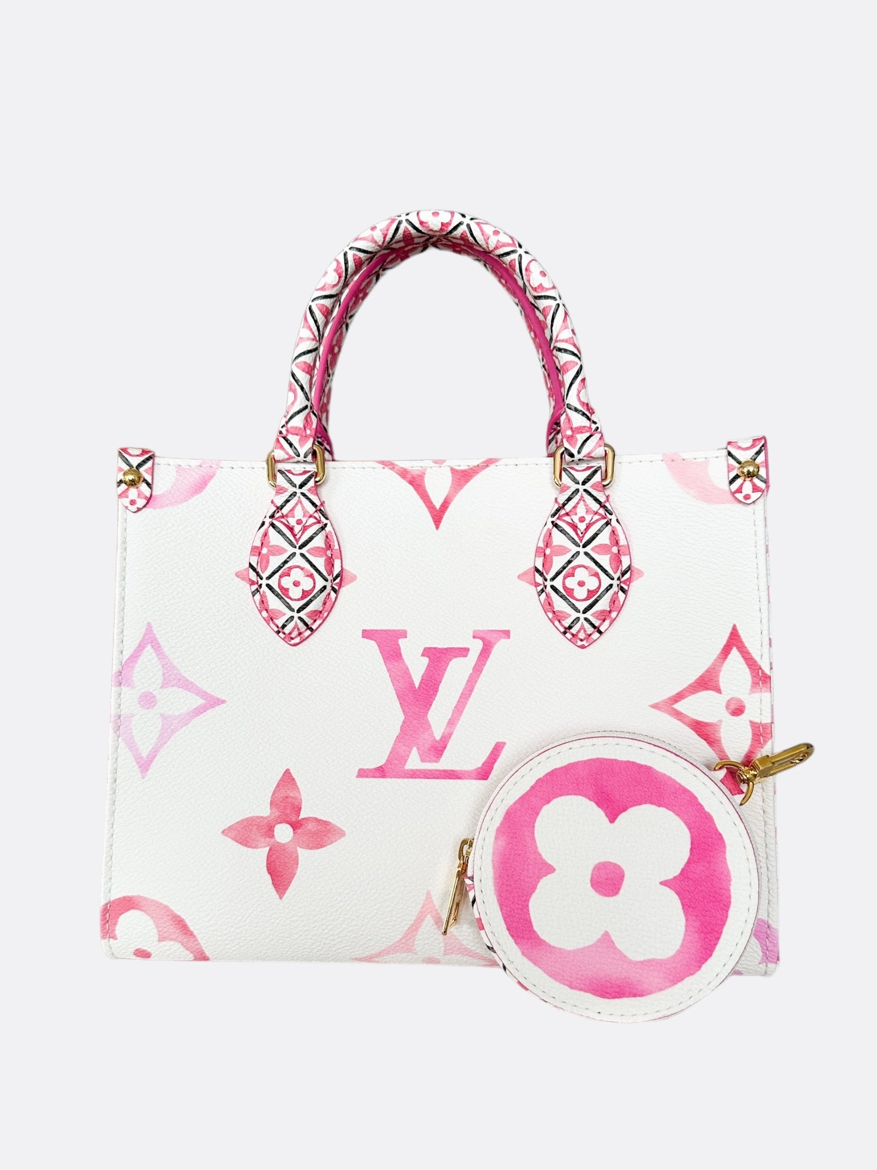 Louis Vuitton Pink By The Pool Monogram OnTheGo MM