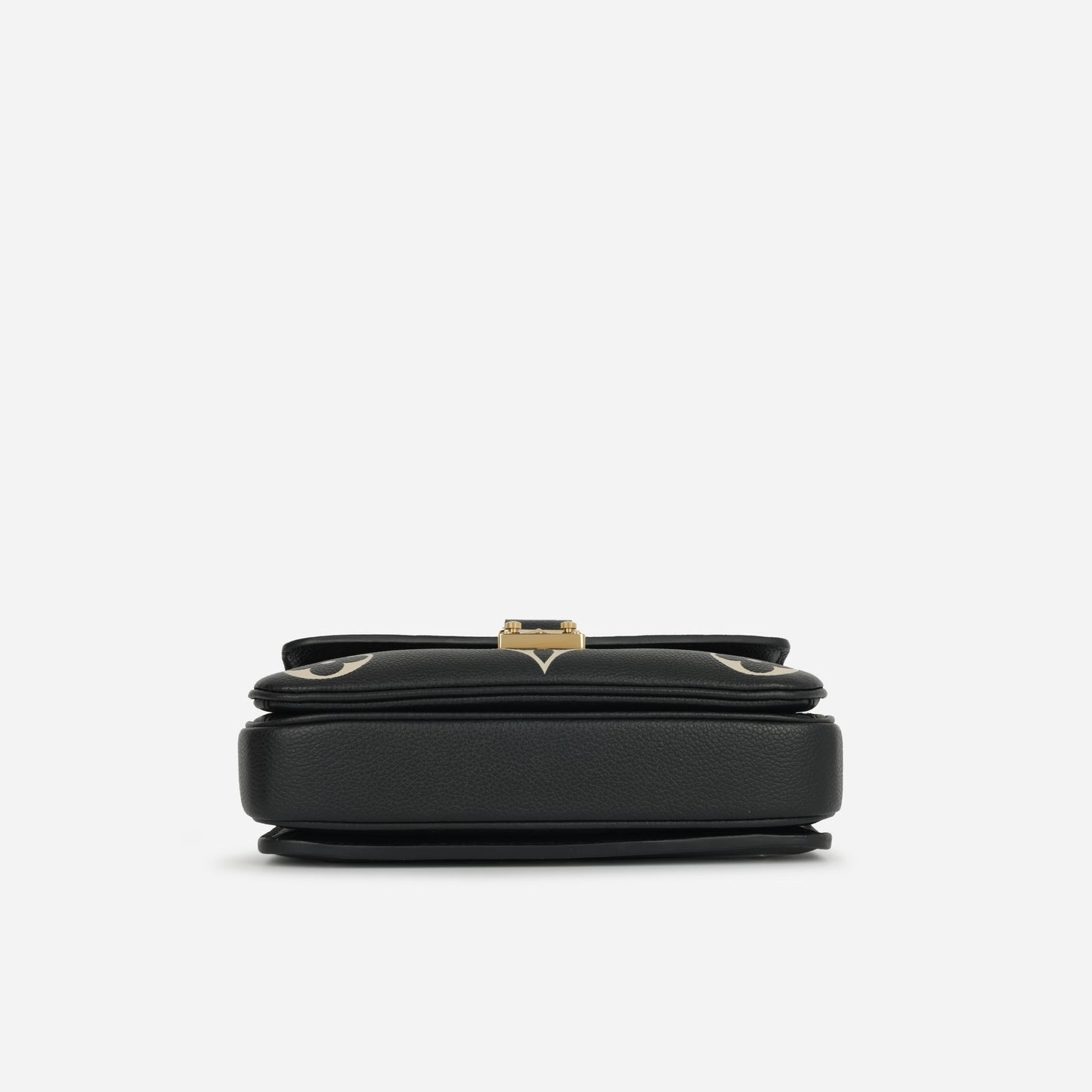 Louis Vuitton Pochette Metis East / West - Black/Beige Bicolor Monogram Empreinte Leather GHW