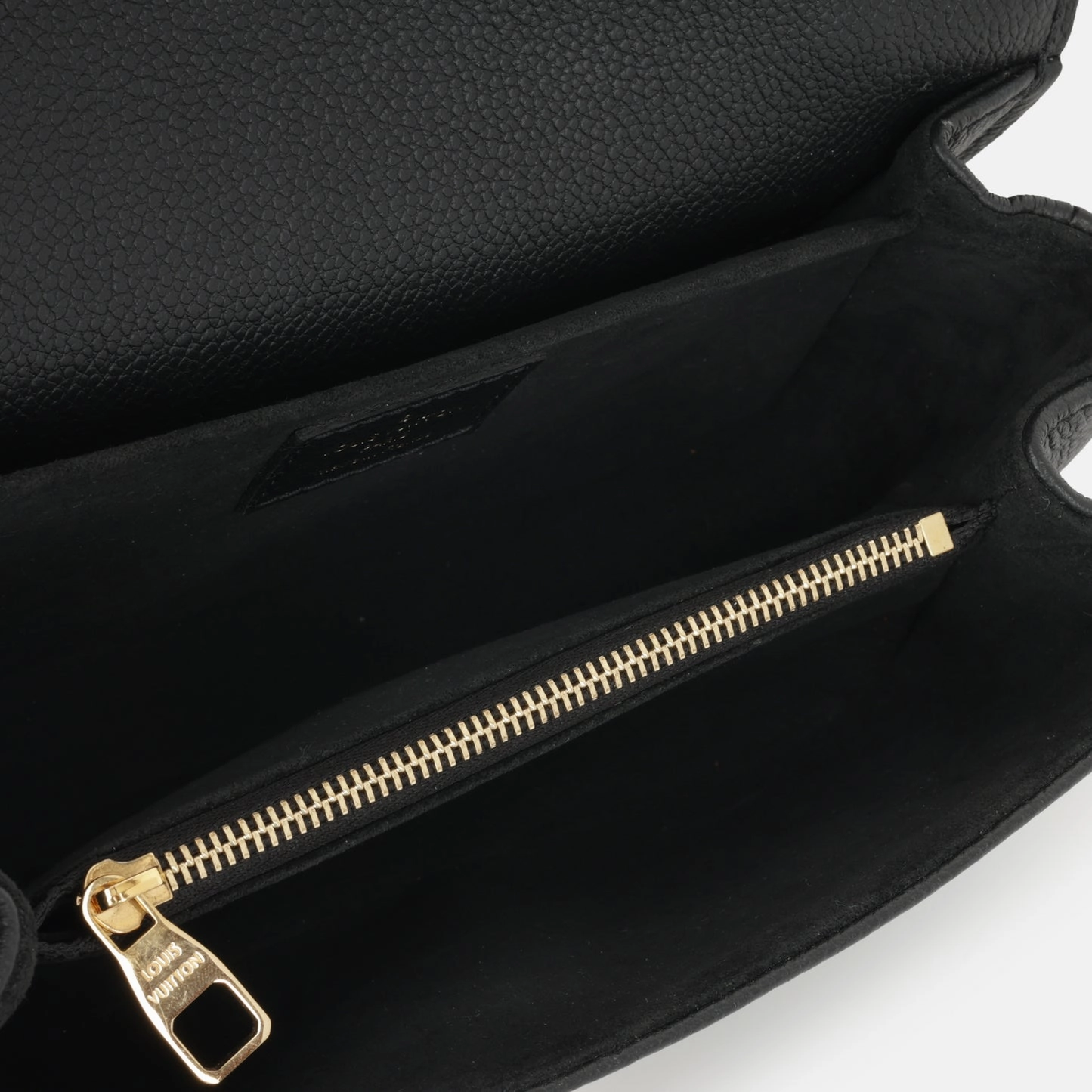 Louis Vuitton Pochette Metis East / West - Black/Beige Bicolor Monogram Empreinte Leather GHW
