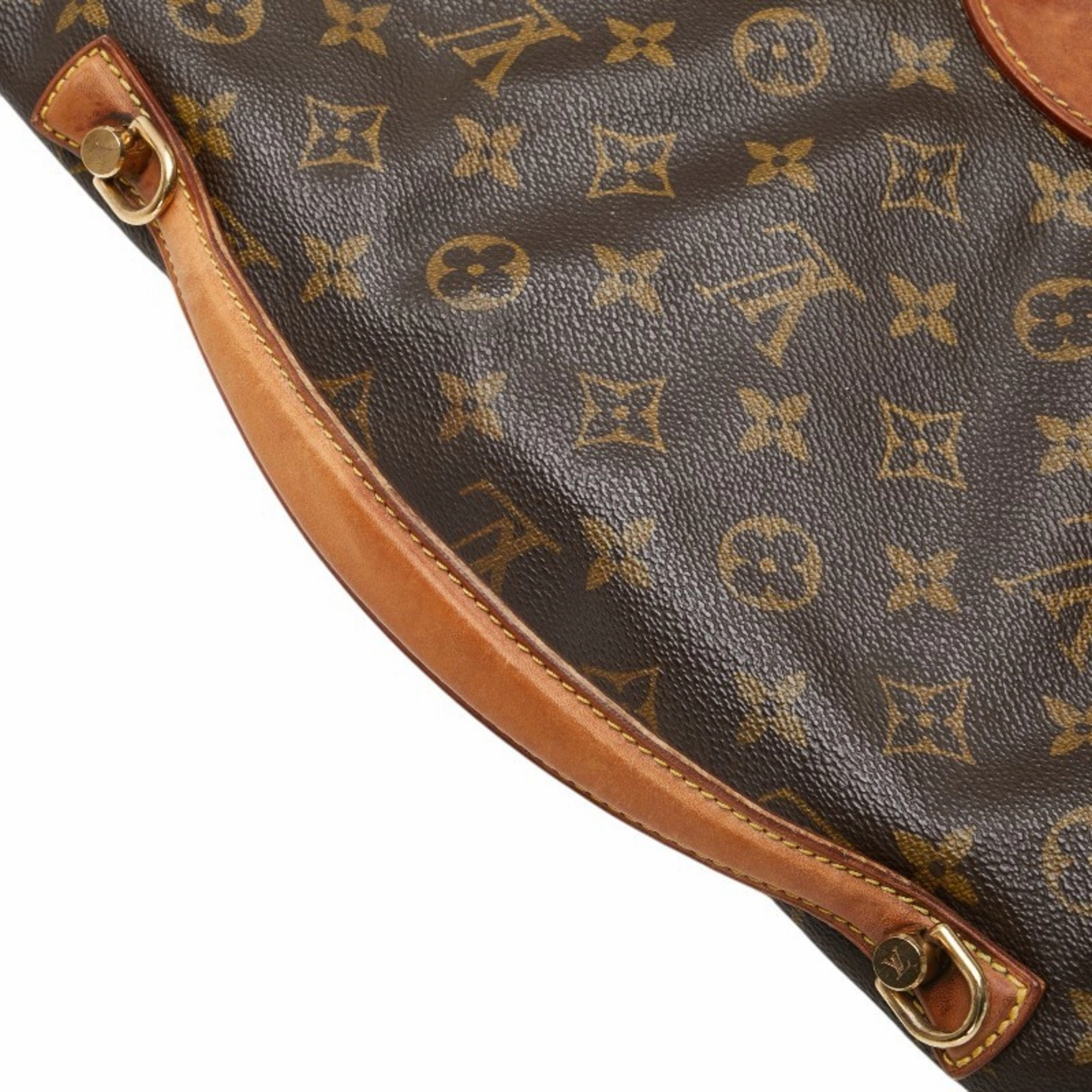 Louis Vuitton Pvc Leather Handbag Shoulder Bag (Pre-Owned)