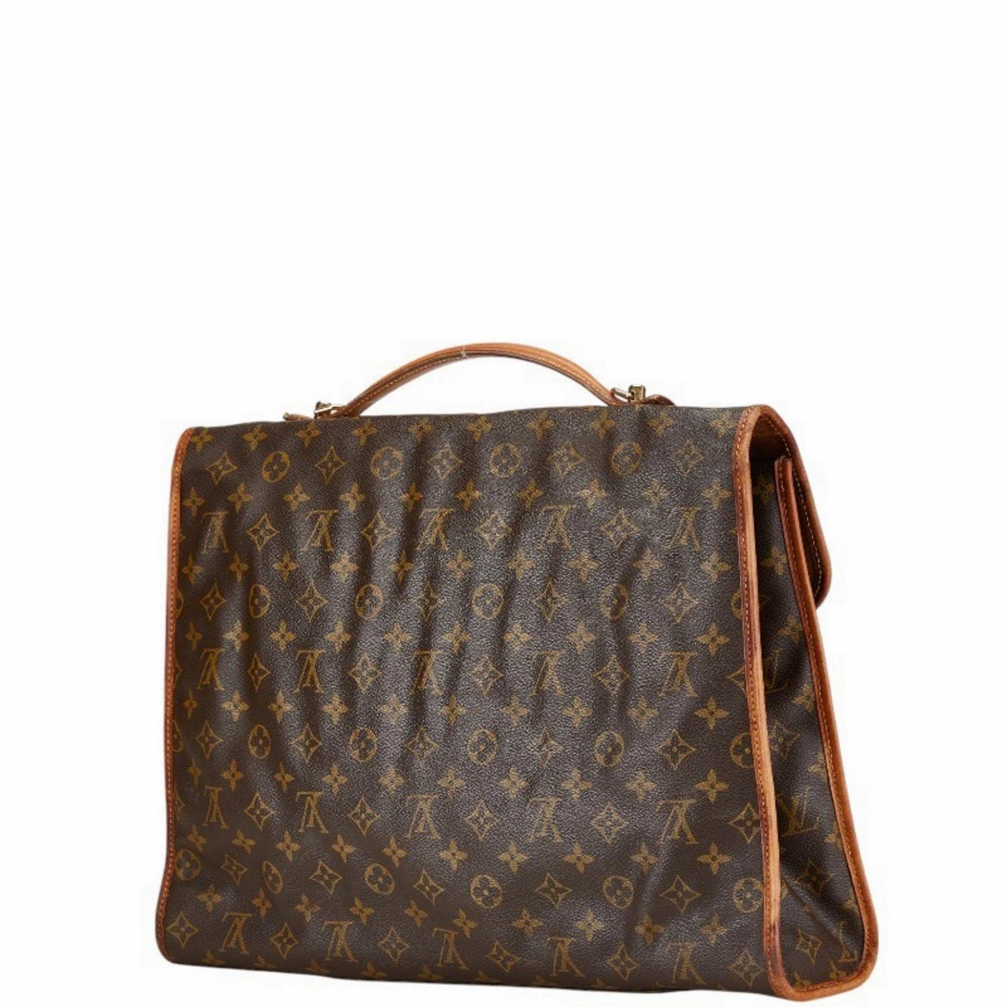 Louis Vuitton Pvc Leather Handbag Shoulder Bag (Pre-Owned)
