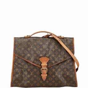 Louis Vuitton Pvc Leather Handbag Shoulder Bag (Pre-Owned)