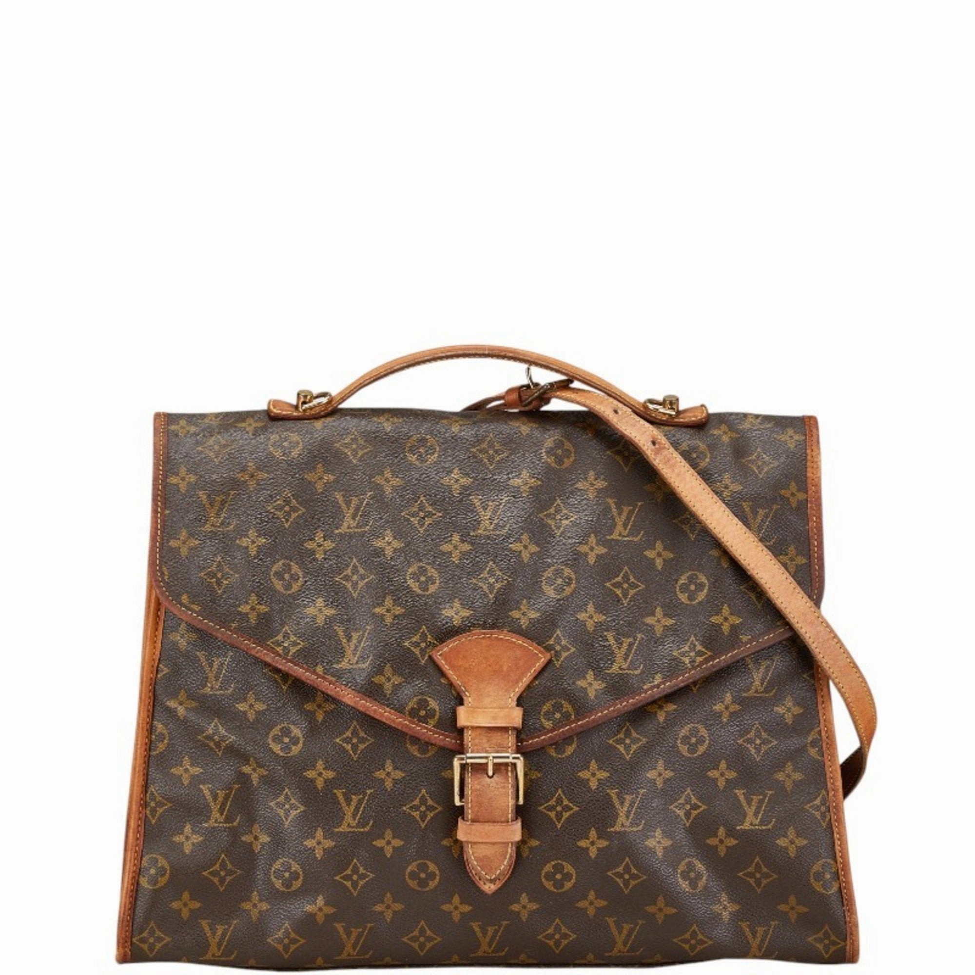 Louis Vuitton Pvc Leather Handbag Shoulder Bag (Pre-Owned)