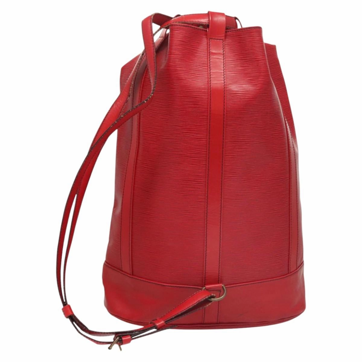 Louis Vuitton Randonne Leather Shoulder Bag (Pre-Owned)
