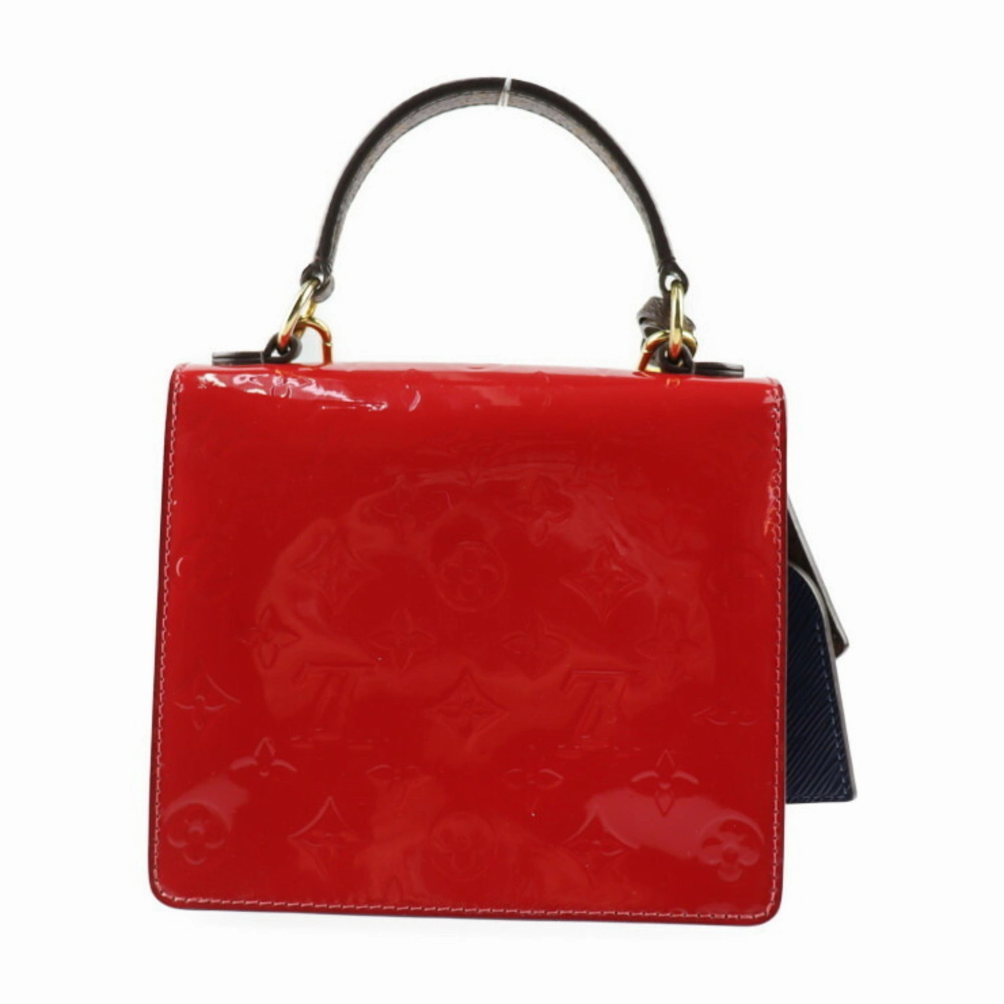 Louis Vuitton Spring Street Patent Leather Shoulder Bag (Pre-Owned)