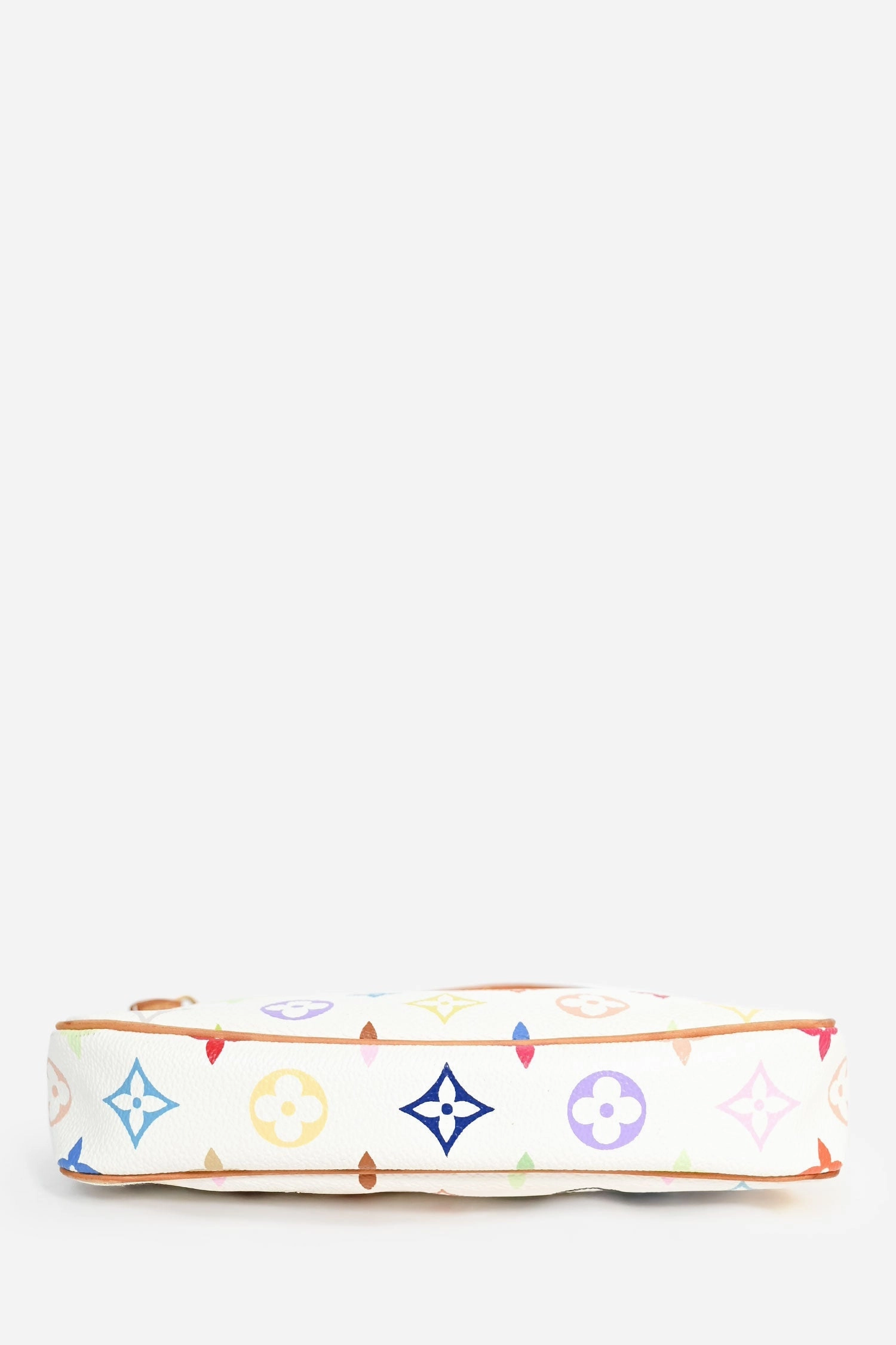 Louis Vuitton x Takashi Murakami 2003 White/Multicolour Monogram Pochette