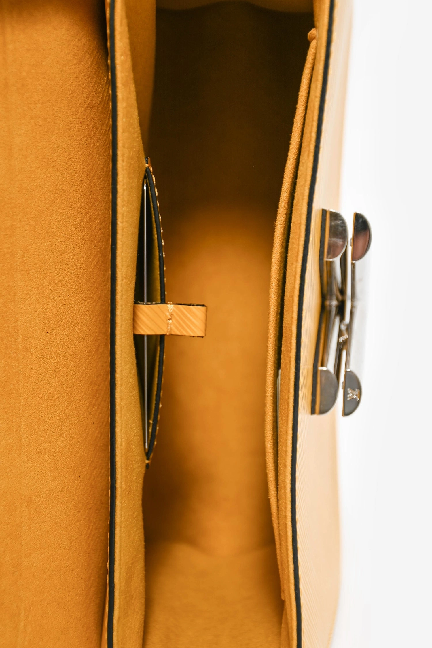 Louis Vuitton Yellow Epi Leather 'Early Bird' Twist MM Bag