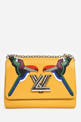 Louis Vuitton Yellow Epi Leather 'Early Bird' Twist MM Bag