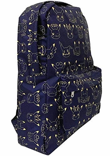 Loungefly Pikachu Expressions Nylon Regular Backpack and Pouch Set