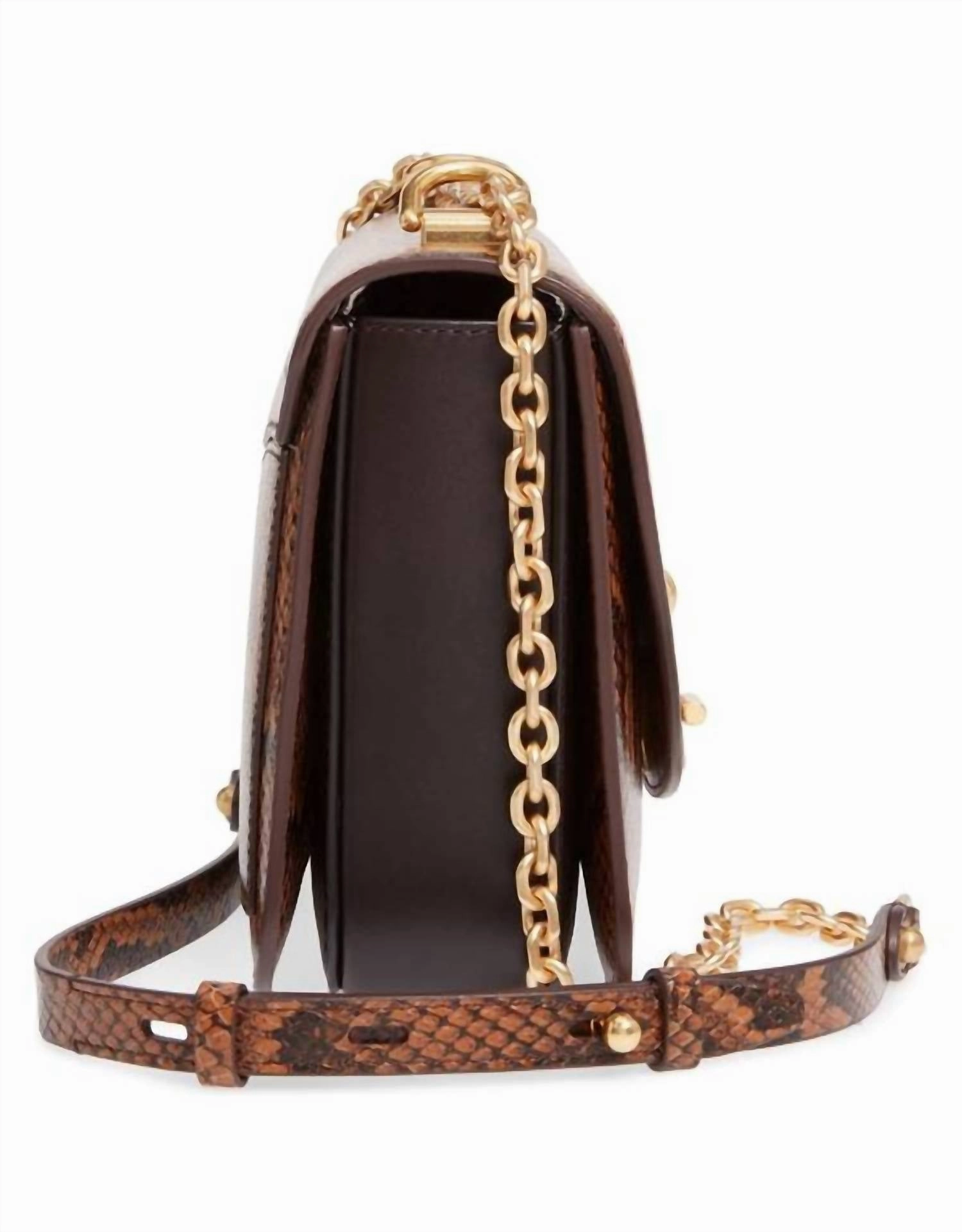 Love Too Crossbody In Equesterian/brass Gold