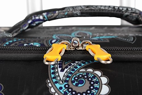 Lucas Printed Softside 28" Large Lightweight Expandable Luggage With Spinner Wheels (28In, Diva)