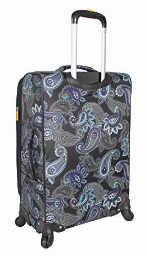 Lucas Printed Softside 28" Large Lightweight Expandable Luggage With Spinner Wheels (28In, Diva)