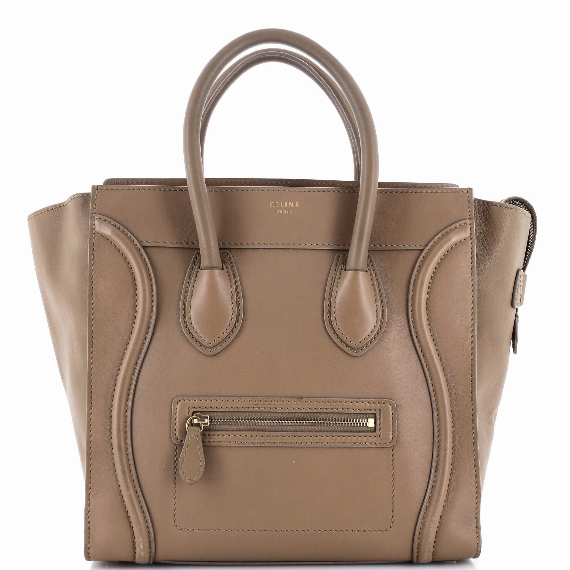 Luggage Bag Smooth Leather Mini