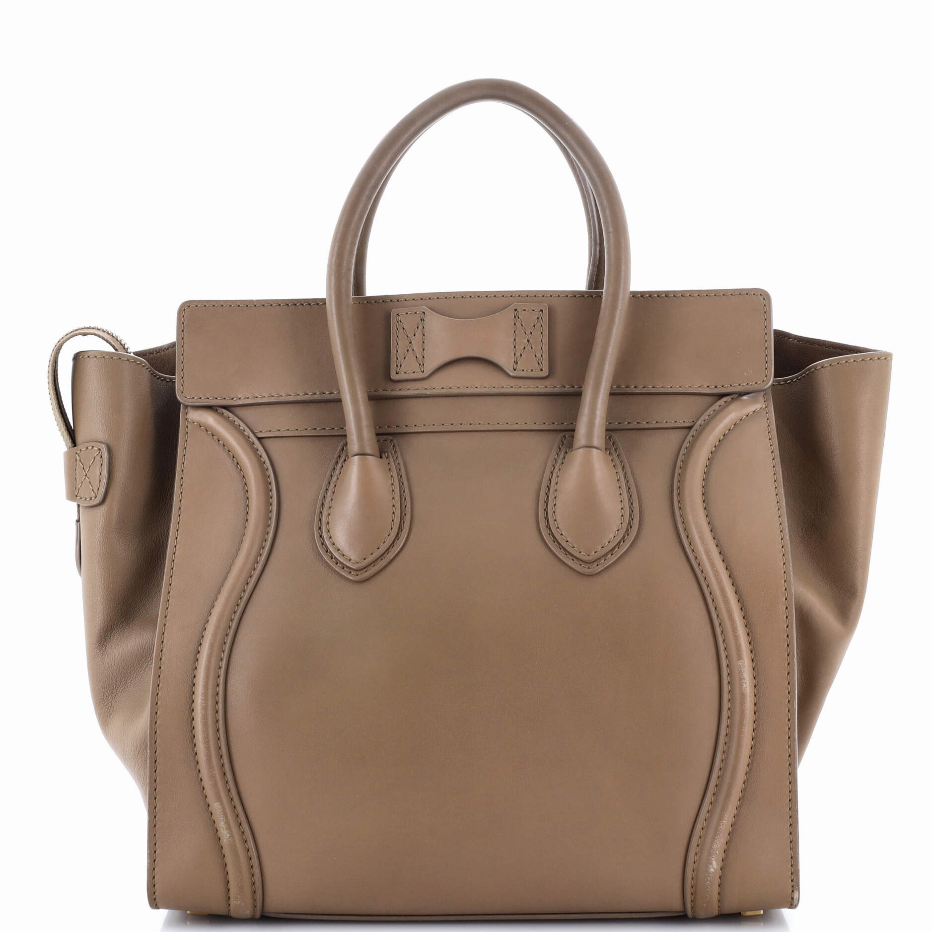 Luggage Bag Smooth Leather Mini