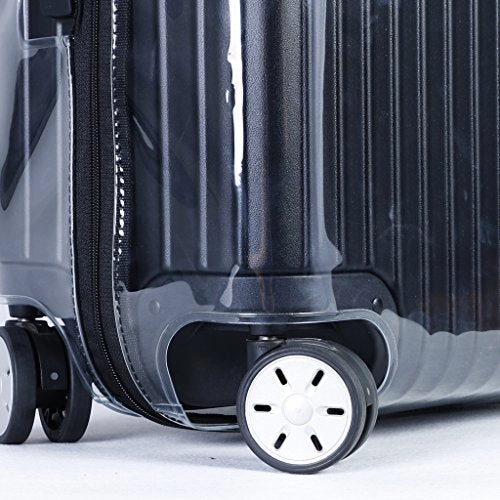 Luggage Cover Protector Clear Pvc With Black Zipper For Rimowa Salsa
