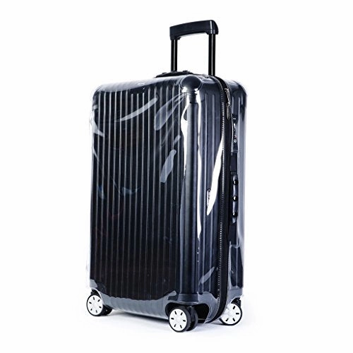 Luggage Cover Protector Clear Pvc With Black Zipper For Rimowa Salsa